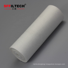 Nonwoven dust filter fabric polyimide air filter material